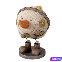 Snowman 3D Model Vray