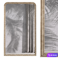 Mirror Afsan, La Redoute 3D Model Vray, Corona
