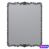 Gold Athena Ornate Mirror Kirklands Home 3D Model Corona