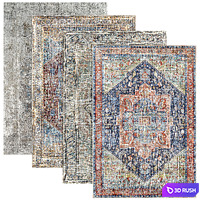 Classic Rugs Set 3D Model Corona