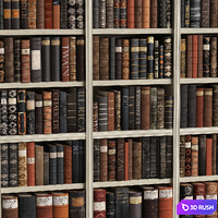 Classic Books 48 3D Model Vray