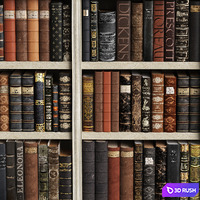 Classic Books 48 3D Model Vray