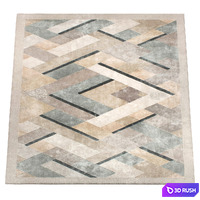 Tagora carpet by visionnaire 3D Model Corona