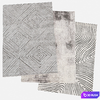 Rugs Modern Collection 7 3D Model Corona