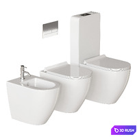 Galassia Dream WC 3D Model Vray, Corona