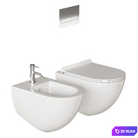 Galassia Dream WC 3D Model Vray, Corona