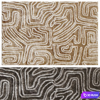 Carpet PASSAGE by BO CONCEPT 3D Model Corona