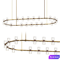 Royal Chandelier 01 031516 by Viabizzuno 3D Model Corona