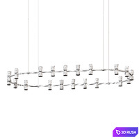 Royal Chandelier 01 031516 by Viabizzuno 3D Model Corona