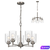 Kichler Winslow chandelier 3D Model Corona