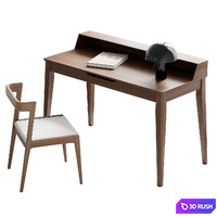 Workplace 04 3D Model Corona
