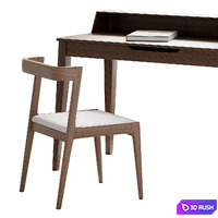 Workplace 04 3D Model Corona