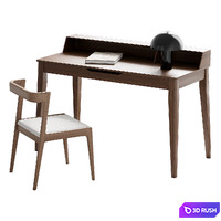 Workplace 04 3D Model Corona