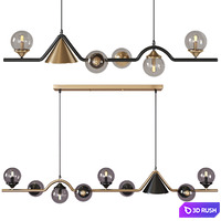 Melody Chandelier 3D Model Vray, Corona