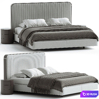 ANNY BED by Laskasas 3D Model Corona