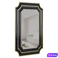 Mirror "Alvaro" ByObject 3D Model Vray