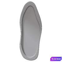 Full Length Mirror 3D Model Vray, Corona
