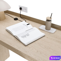 JAMBO Miniforms Workstation / Light Wood 3D Model Vray, Corona