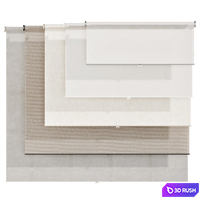 LANGDANS, Roller Blind 3D Model Corona