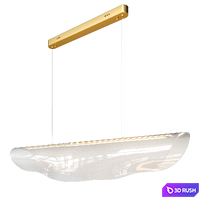 Acrylic Pendant 3D Model Vray, Corona