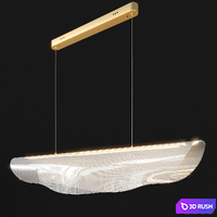 Acrylic Pendant 3D Model Vray, Corona