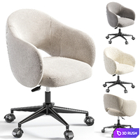 Daisy office chair 3D Model Corona
