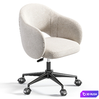 Daisy office chair 3D Model Corona