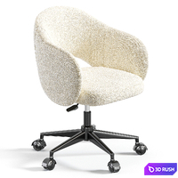 Daisy office chair 3D Model Corona