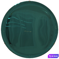 Italian Concave Mirror 3D Model Vray, Corona