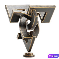Decorative sculpture 3D Model Corona