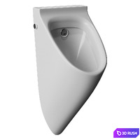 Kerasan Aquatech wall-hung urinal 3D Model Corona