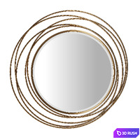 Trudeau's Mirror 3D Model Vray, Corona