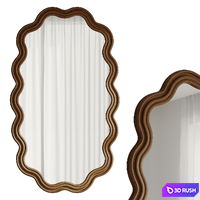 Palermo mirror by Soho Home 3D Model Corona