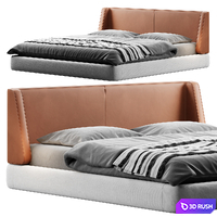 Not too SIMPLE bed 3D Model Corona