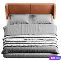 Not too SIMPLE bed 3D Model Corona