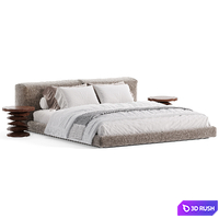 Boca Soft 3D Model Vray, Corona