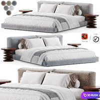 Boca Soft 3D Model Vray, Corona