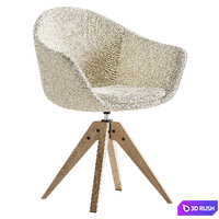 Office swivel chair QUILDA 3D Model Corona