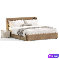 Dexter Box Bed by Marelli 3D Model Corona