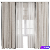 Curtain 89/ Curtains 3D Model Corona