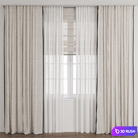 Curtain 89/ Curtains 3D Model Corona