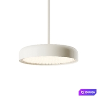 Zero Loud Pendant Lamp 3D Model Vray, Corona