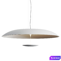 Karman Blanco Pendant Lamps 3D Model Vray, Corona