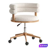 Office chair Ponty 3D Model Vray, Corona