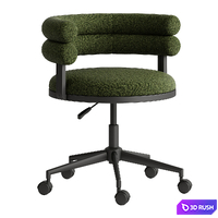 Office chair Ponty 3D Model Vray, Corona