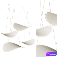 III 09 Pendant Lamps 3D Model Corona