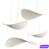 III 09 Pendant Lamps 3D Model Corona