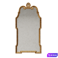 Jumbo Collection Mirror WAL-12 3D Model Vray, Corona