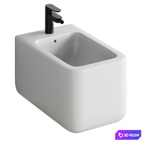 Toilet and bidet Boheme Mane 3D Model Corona
