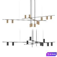 Casa N Pendant Lamp By Lampatron 3D Model Vray, Corona